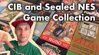 CIB And Sealed NES Game Collection