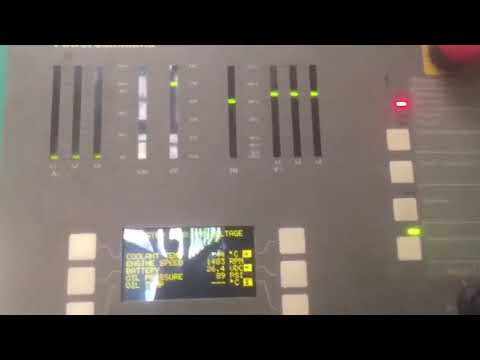 Starting Cummins QSK23-G5 1000kva genset