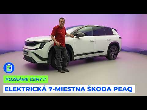 POZNÁME CENY! 7-miestna Škoda Peaq prichádza. obrazok