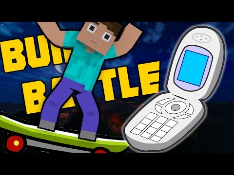 SKATEBOARD E TELEFONI CON L'ANTENNA! - Minecraft Build Battles