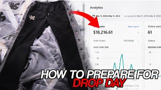 How To Prepare For Drop Day As A Clothing Brand Owner