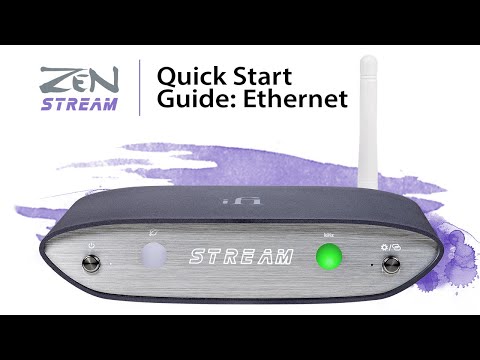 ZEN Stream: Quick Start Guide - Ethernet
