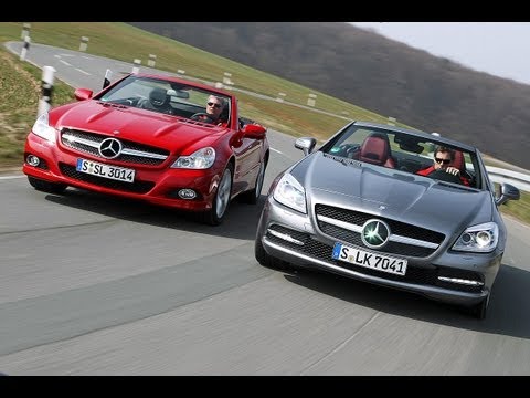 Mercedes SL vs. SLK - Vergleich der Stern-Cabrios