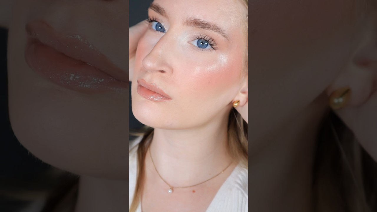 This years “cold girl” makeup 🤭 #coldgirlmakeup #icymakeup #wintermakeup