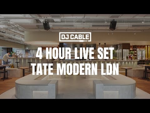 DJ Cable - Live 4 Hour Set @ Tate Modern (Hip Hop, R&B, House, Reggae, Disco, Edits)