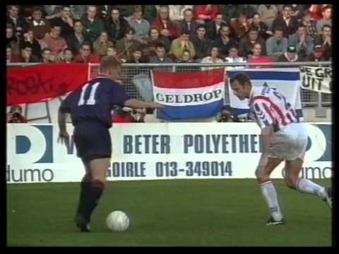 Willem II - Ajax 1-4 Highlights | Seizoen 1994 -1995 | Eredivisie | Video | Studio Sport