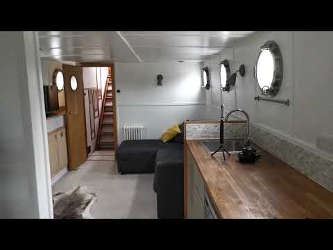 17 Metre Dutch Steel Barge Folding Wheelhouse - Boatshed - Boat Ref#306767