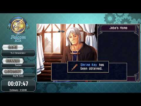 Falcom RTA the 3rd — Ys I Chronicles+ with Tuxdev