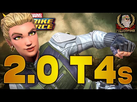 Skilitary 2.0 Team Building Guide! - Infographic, T4s, ISO, Gear Priority - Marvel Strike Force MSF