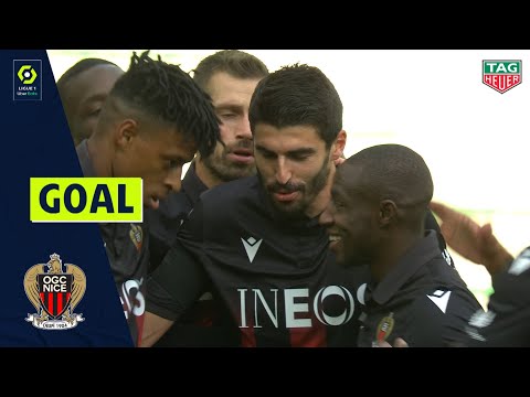 Goal Pierre LEES-MELOU (8' - OGC NICE) AS SAINT-ÉTIENNE - OGC NICE (1-3) 20/21