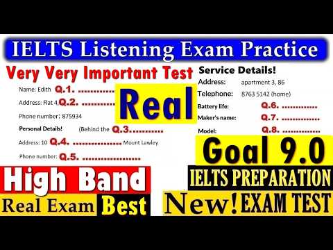 IELTS LISTENING PRACTICE TEST 2025 WITH ANSWERS | 27.06.2025
