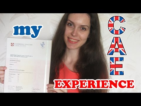 Passing Cambridge English Advanced (CAE) 2016