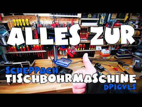 Alles über die - Scheppach Tischbohrmaschine DP16VLS