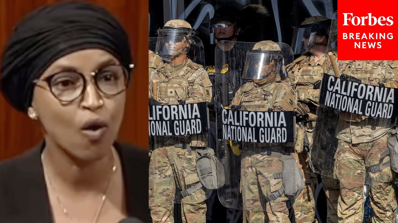 Ilhan Omar Sounds Off On 'Trump Administration's Police State Tactics' In Response To Protests
