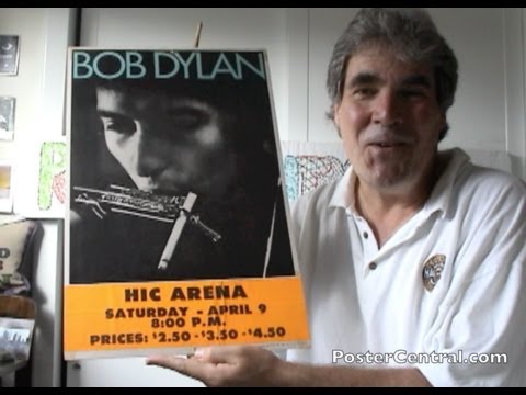 Thumbnail for Bob Dylan Concert Posters 1966 Vancouver and Honolulu by Pete Howard, The Band, Bob Dylan, Concert