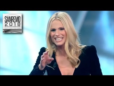 Sanremo 2018 - Michelle Hunziker: "Sei così bello che ti risposerei!"