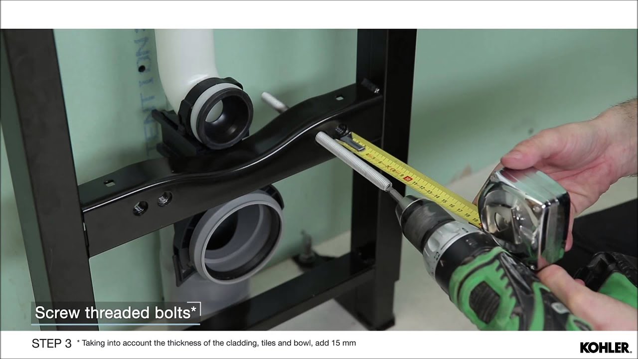 Watch video Wall-hung bowl installation Now Wall-hung bowl installation