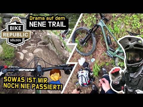 This has never happened to me before 🤦‍♂️ Drama on the NENE TRAIL in SÖLDEN | MTB Forbidden Druid V2