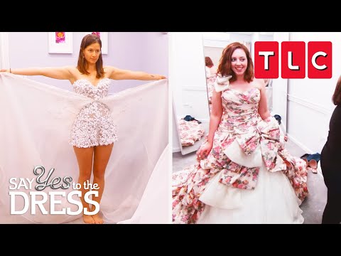Most Unique Wedding Dresses of ALL TIME! | Say Yes To...