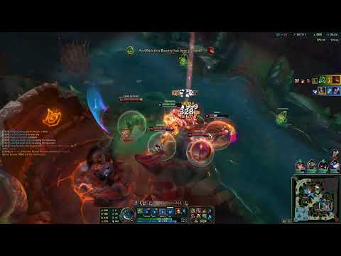 Olaf Full Crit Solo Penta Kill