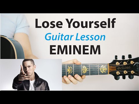 Eminem: Lose Yourself 🎸Acoustic Guitar Lesson (PLAY-ALONG, How To Play)