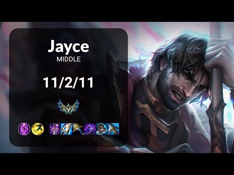 Jayce vs LeBlanc MIDDLE - KR CHALLENGER Patch 14.24