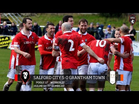 Salford City 5-0 Grantham Town - Evo-Stik Northern Premier League 02.04.16