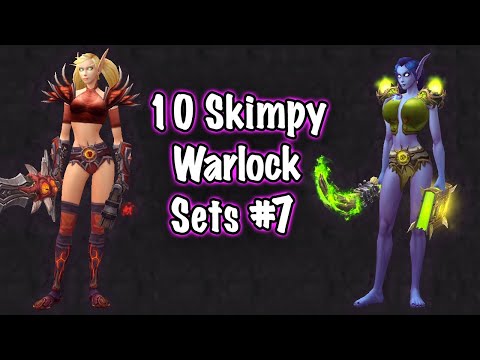 Jessiehealz - 10 Skimpy Warlock Sets #7 (World of Warcraft)