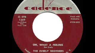1959 Everly Brothers - Oh, What A Feeling