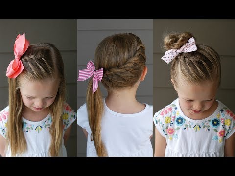 3 Five Minute Back to School Hairstyles | Q's Hairdos