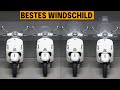 Vespa GTS 300 Windscreen Test