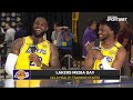 LeBron and Bronny James troll each other after going 1v1 at Lakers practice 😂