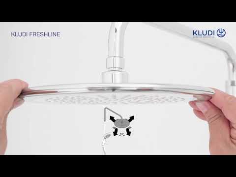 Обзор душевой системы для душа с термостатом Kludi Freshline 6709205-00 Обзор душевой системы для душа с термостатом Kludi Freshline 6709205-00