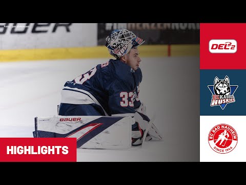 DEL2: EC Kassel Huskies vs. EC Bad Nauheim | Highlights - 2. Spieltag