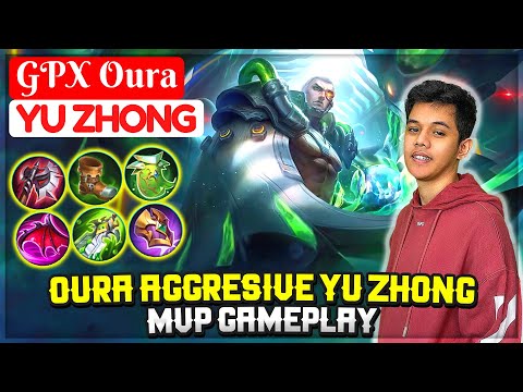 Oura Aggresive Yu Zhong MVP Gameplay [ GPX Oura Yu Zhong ] EKO ACKERMAN - Mobile Legends