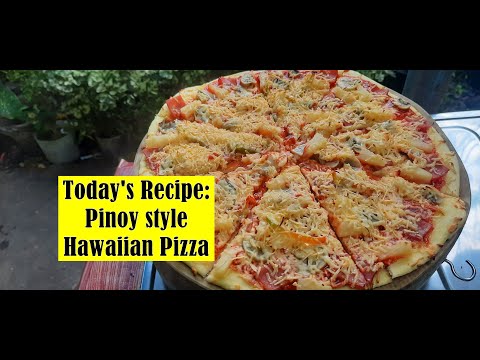 Pinoy Style Hawaiian Pizza-Simple and Delicious