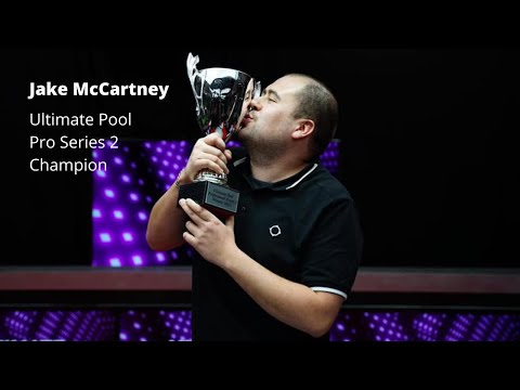 Jake McCartney Ultimate Pro Series 2 Champion | A Step forward for Australian Pool