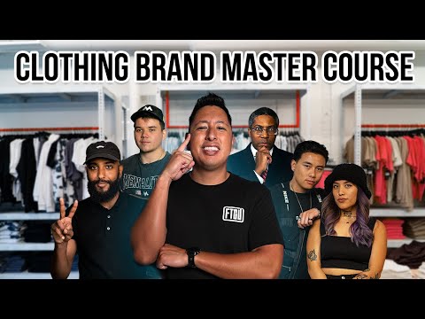Starting A Clothing Brand Master Class | From The Ground Up