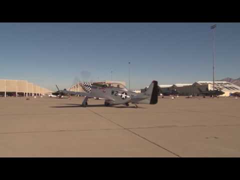 USAF Heritage Flight Training - Day 2 - A-10 and P-51 "BumSteer"
