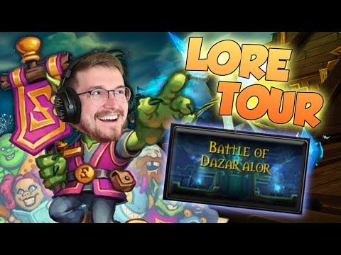 Let's Take A LORE TOUR Of The BATTLE OF DAZAR'ALOR!