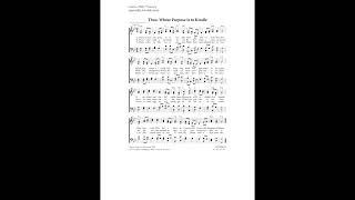 Thou, Whose Purpose Is to Kindle - JEFFERSON - Treasury 1016