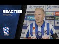 Reacties sc Heerenveen - Willem II