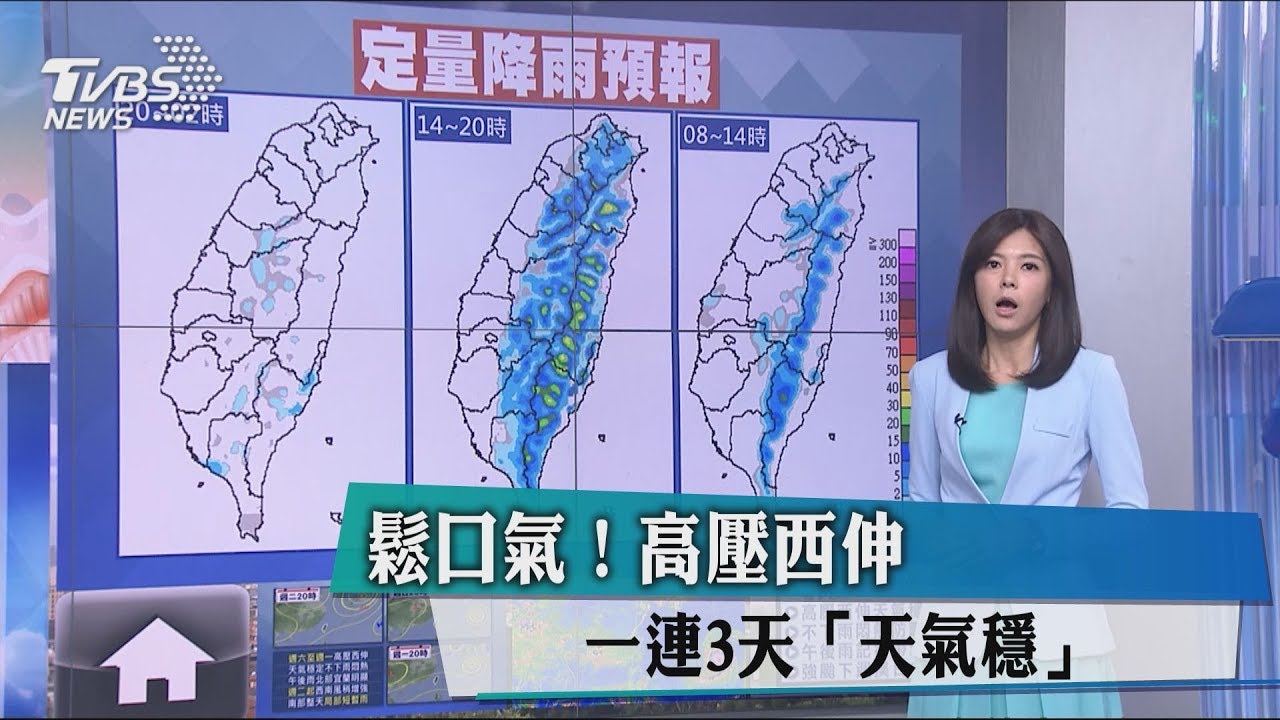 鬆口氣!高壓西伸 一連3天「天氣穩」
