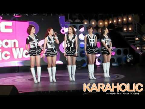 [FANCAM] 120521  KARA Lupin , talk and Mister