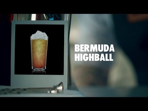 BERMUDA HIGHBALL DRINK RECIPE - HOW TO MIX