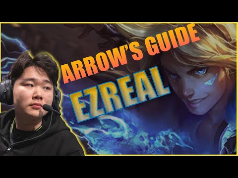 Arrow｜How to play Ezreal! Perfect Ezreal guide. Skill tips ~ 2:2 example!
