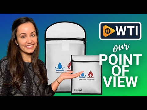 FULLIVE Fireproof Document Bags - WTI product video review