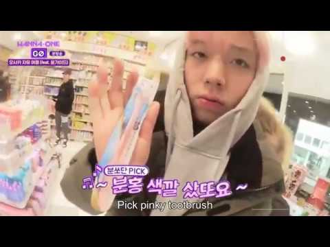 [ENG SUB] Park JIHOON can eat everything (wanna one go zero base cut ep 7)