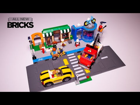 Vidéo LEGO City 60306 : La rue commerçante