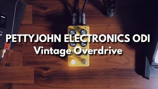 Video thumbnail for Pettyjohn Electronics ODI | Vintage Overdrive by Iga Massardi